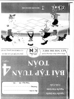 Bt tuần toán lớp 4