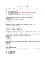 Triết học - Đề cương ôn tập