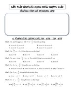 Các kĩ năng bấm máy tính lượng giác toán 11 (1)