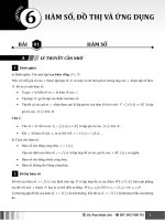 Chuyen de ham so do thi va ung dung mon toan 10 chuong trinh moi