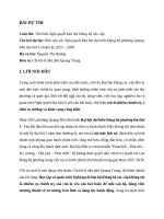 Bài dự thi nguyễn thị hương