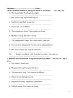 Hs  unit 4 so sánh bằng, không bằng  đa