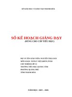 Loan 1c kế hoạch gíao dục