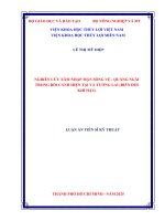 Nghiên cứu xâm nhập mặn sông vệ   quảng ngãi trong bối cảnh hiện tại và tương lai (biến Đổi khí hậu)
