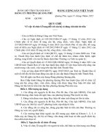 1  quy chế  lễ tang (phat hanh chinh thuc) dadongdau