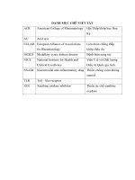 Cập nhật chẩn đoán và điều trị gout