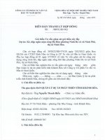 BIÊN BẢN THANH LÝ HỢP ĐỒNGSố:        /BBTLHĐ-NQ––––––––––––––––––Gói thầu Tư vấn giám sát gói thầu xây lắpDự án: Kè, đập ngăn mặn sông Đá Hàn phường Ninh Đa và xã Ninh Phú, thị xã Ninh Hòa.