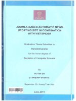 000062128 JOOMLA-BASED AUTOMATIC NEWS UPDATING SITE IN COMBINATION WITH VIETSPIDER TRANG WEB CẬP NHẬT TIN TỨC TỰ ĐỘNG DỰA TRÊN JOOMLA KẾT HỢP VỚI VIETSPIDER