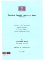 000059607 Statistical Rules for Vietnamese Spam Detection Quy tắc thống kê để phát hiện thư rác tiếng Việt