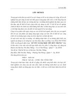 Thuyet minh DATN KSXD