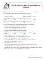 Bộ Đề cki   lớp 10   Đề 8