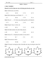 Phiếu bài tập cuối tuần toán lớp 2 kết nối tri thức bản soạn