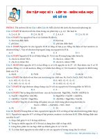 Bộ Đề cki   lớp 10   Đề 9