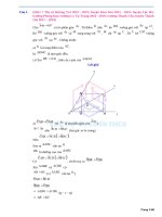 Bài toán tổng hợp  phần 1