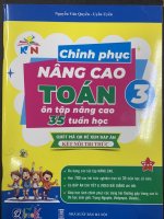 Chinh phục toán 3 nâng cao  sách mới