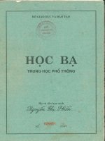 Học bạ  nguyễn thị hiền