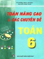 Toán nâng cao và các chuyên Đề toán 6 nguyễn ngọc Đạm   vũ dương thụy