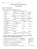 Bài tập Định kỳ hp2