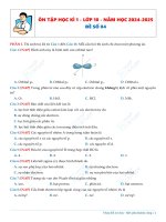 Bộ Đề cki   lớp 10   Đề 4