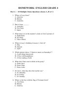 Kiểm tra  ta k4  tuần 7