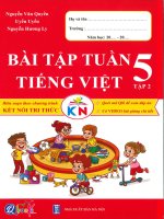 Bài tập tuần 5 tiếng việt 5 tập 2 kết nối tri thức