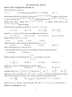 K10   Ôn tập gki   Đề số 3,4 (1)