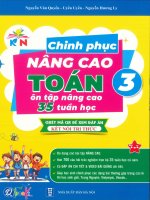 Chinh phục và nâng cao toán 3 kết nối tri thức