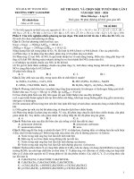 Đề 31 TÀI LIỆU