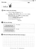 Fg phiếu bài tập cuối tuần môn tiếng việt lớp 3 kết nối tri thức phiên bản năm 2024