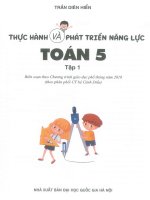 Thực hành và phát triển năng lực toán 5  t1