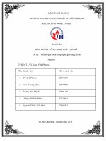 IUH - Đồ án công nghệ chế tạo máy - Thiết kế quy trình công nghệ gia công gối đỡ