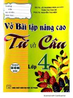 Fg từ và câu nâng cao 4