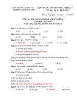 Khoi 3  câu hỏi rung chuông vàng