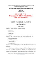 Fg tài liệu Ôn thi trạng nguyên tiếng việt lớp 3 cấp trường