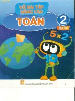 Vở bài tập nâng cao toán 2 tập 2 cắt chuẩn