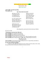 Bo de on tap giua hoc ky 1 ngu van 7 nam 25 26