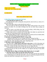 Bdhsg môn Địa lí 8 gửi hsi