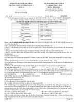 Đề số 4 tài liệu