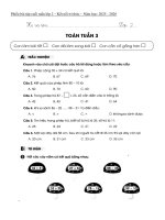 Pct lớp 2 tuần 3