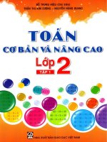 Toán cơ bản và nâng cao lớp 2 tập 1