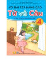 Vở bài tập nâng cao từ và câu 4 lương thị hiền