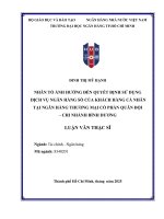 Luận văn các yếu tố Ảnh hưởng Đến cơ cấu vốn của doanh nghiệp ngành bán lẻ niêm yết trên sở chứng khoán thành phố hồ chí minh