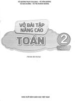 Fg vở bài tập nâng cao môn toán lớp 2 tập 1 kết nối tri thức tái bản lần thứ 3