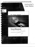 Kt 000122 Strategic Management Concepts & Cases Competitiveness and Globalization Quản lý chiến lược Khái niệm & trường hợp Năng lực cạnh tranh và toàn cầu hóa