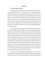 LV ThS - Hoạt động ban hành quyết định hành chính của Ủy ban nhân dân cấp huyện - từ thực tiễn Ủy ban nhân dân thị xã Chí Linh, tỉnh Hải Dương