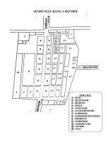 Sơ Đồ mặt bằng chợ môi