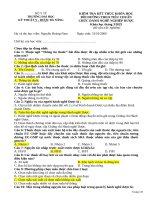 Đáp Án dược t3