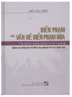 ĐIỂN PHẠM và VẤN ĐỀ ĐIỂN PHẠM HÓA TRONG VĂN HỌC VIỆT NAM Nghiên cứu trường hợp Trần Nhân Tông, Nguyễn Trãi và Lê Thánh Tông