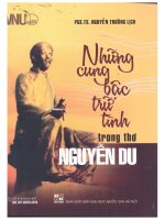 Những cung bậc trữ tình trong thơ NGUYỄN DU