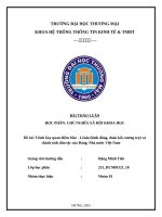 Đề tài trình bày quan Điểm mác   lênin (bình Đẳng, Đoàn kết, tương trợ) và chính sách dân tộc của Đảng, nhà nước việt nam